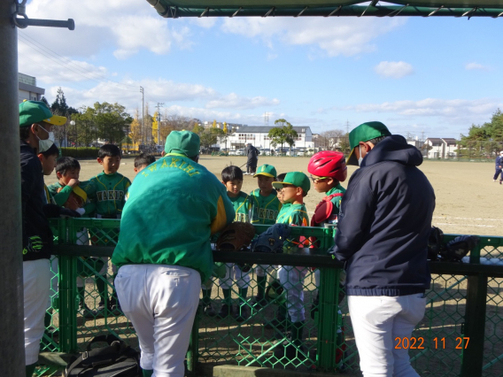 宮城野区少年野球連盟新人大会②